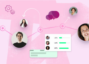 Agency process involving multiple steps and people